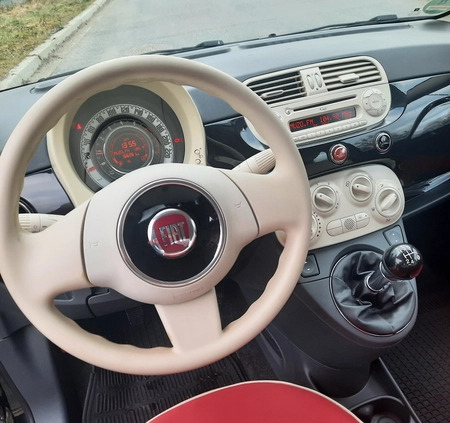 Fiat 500 cena 20000 przebieg: 160000, rok produkcji 2010 z Kraków małe 92